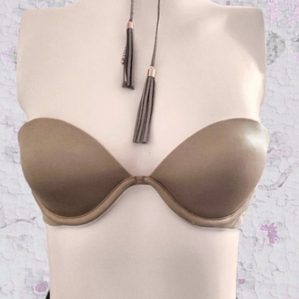La Senza 34A Strapless Multi Inserts strap Bra with removable padding